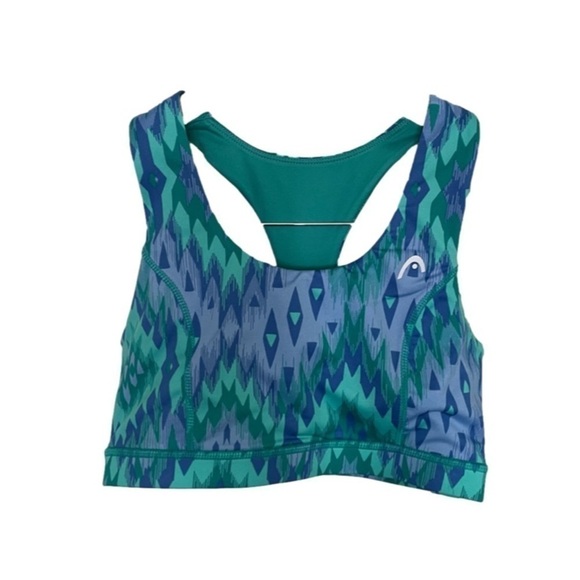HEAD two piece tennis outfit skort set size sm blue green lavender like new - Picture 2 of 13